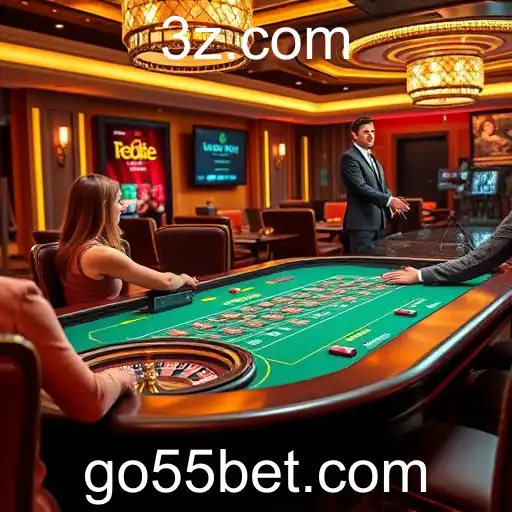 Cassino Ao Vivo no 55bet: Experiência de Jogo Imersiva e Interativa